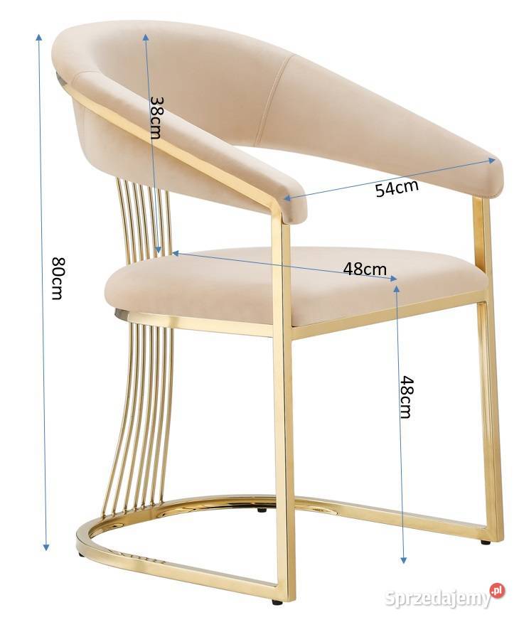 Krzesło Tapicerowane Marci Czarne Wysyłka 24H Tarchały Małe