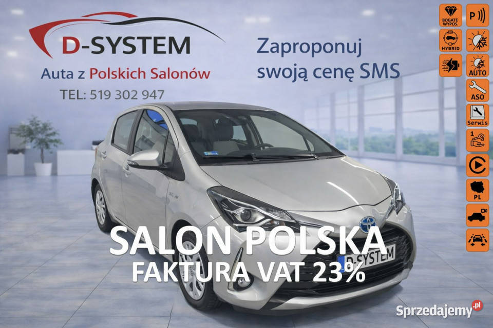 Toyota Yaris 2020 Salon Polska 1Właściciel klimatyzacja podlaskie sprzedam