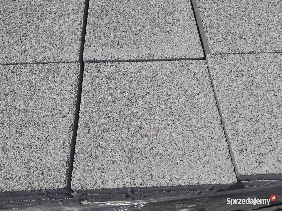 Płytka 35x35x5 Biała Taras Kostka Brukowa Hit Wielogóra