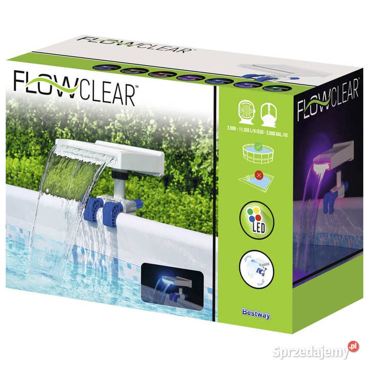 Bestway Wodospad basenowy Flowclear Soothing z Warszawa