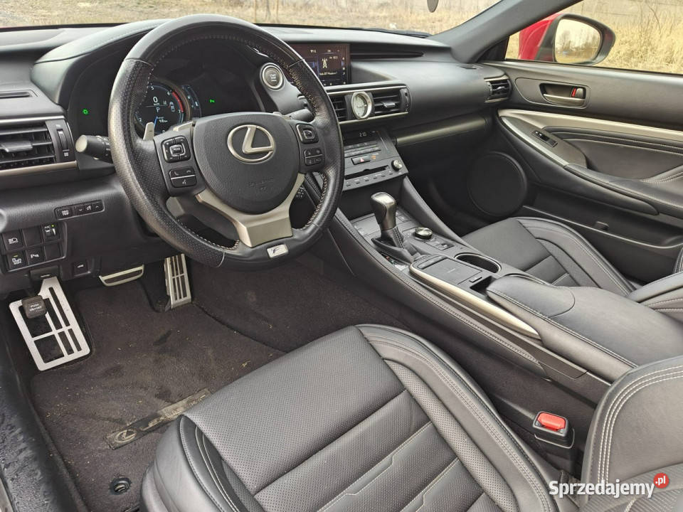 Lexus RC I 2014 bordowy RC