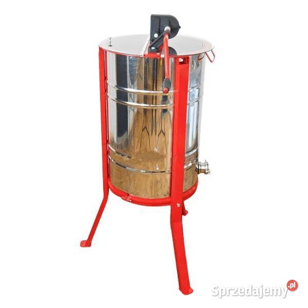 Miodarka 2 ramkowa ręczna uniwersalna ze stali Posada Jaśliska