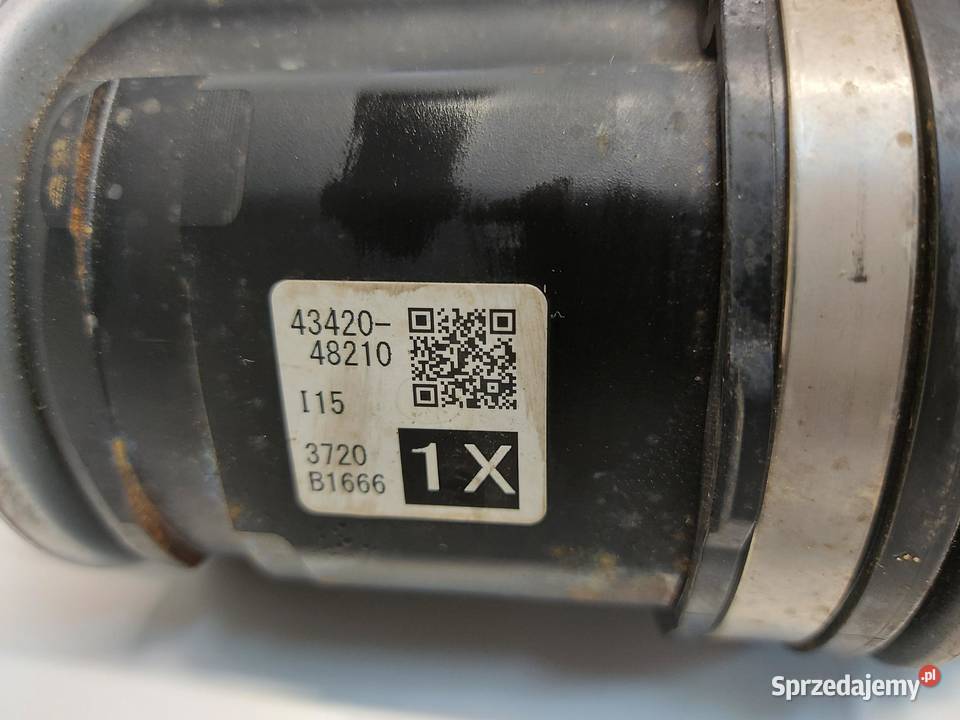 LEXUS RX500H V 5 2023 PÓŁOŚ LEWY PRZÓD sprzedam