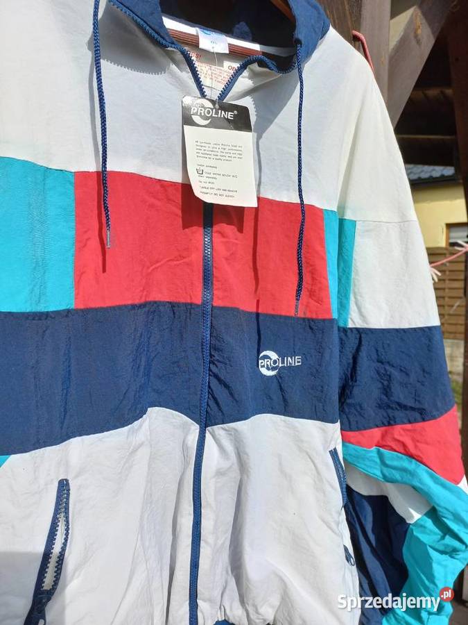 Kurtka bluza dresowa vintage NOWA xxl Wiatrówka zachodniopomorskie