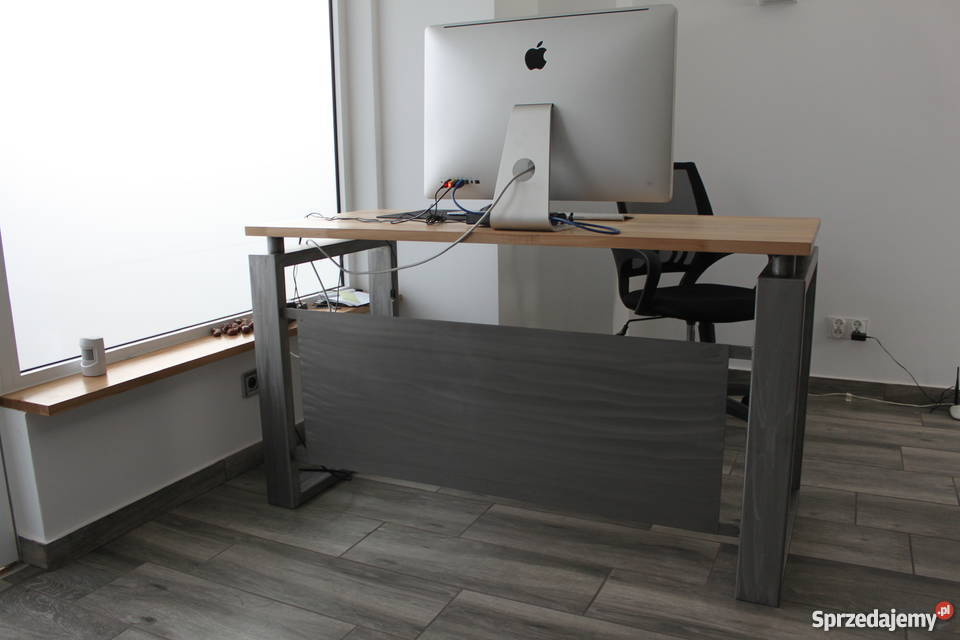 Biurko Metal i Drewno Loft Industrial styl Białystok sprzedam