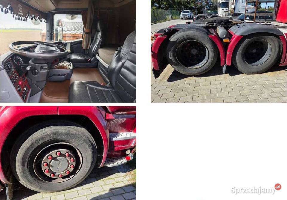 Samochód ciągnik siodłowy R580 E6 265t 581KM Wolin