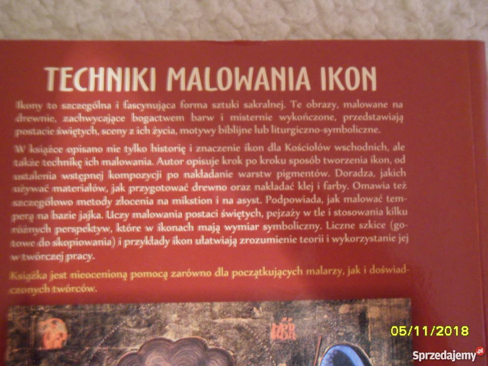 Techniki malowania ikon Wydanie drugie Poradniki, albumy i reportaże Świebodzin