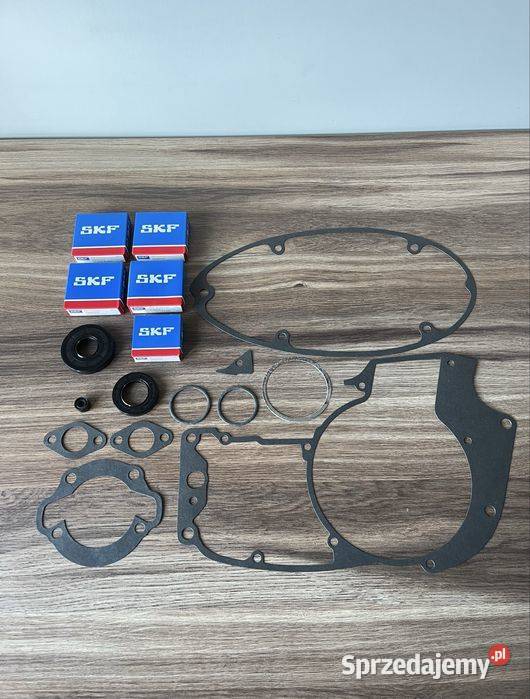 NOWY KOMPLET ŁOŻYSKA SKF USZCZELNIACZE USZCZELKI Uszczelki silnika i osprzętu Bielsko-Biała