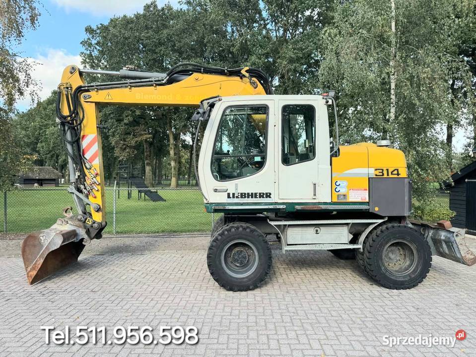 Koparka kolowa LIEBHER 314 Koła