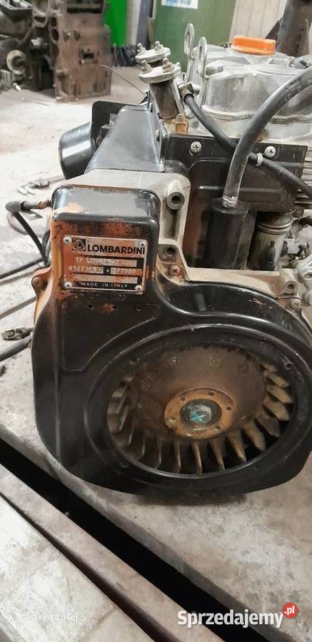 Silnik Lombardini typ silnika 12LD 4752 stan Wyźrał sprzedam