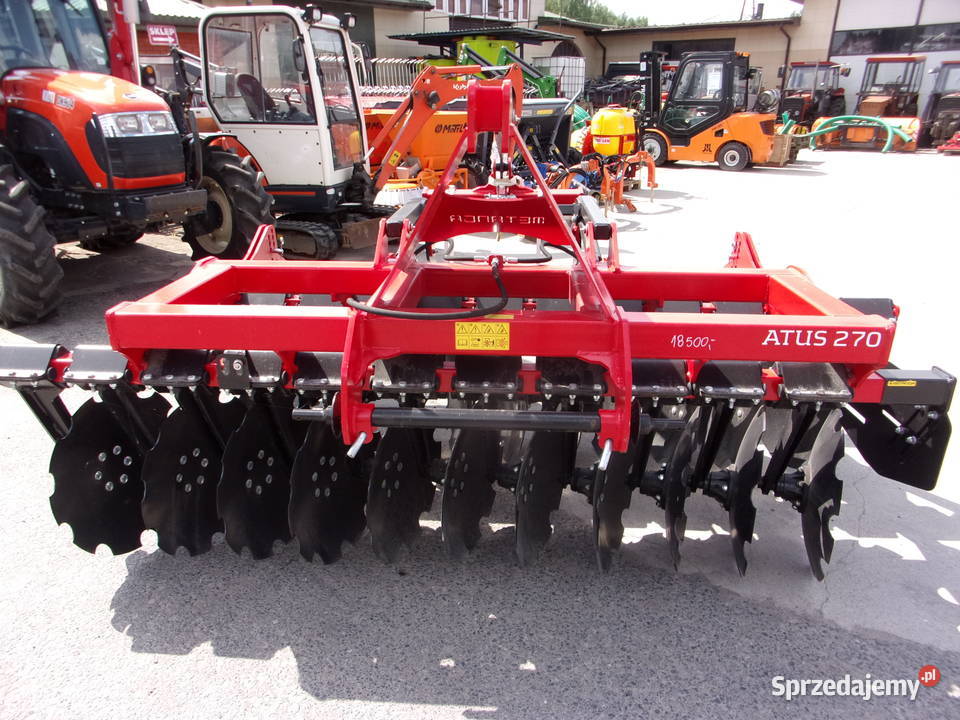 Agregat Uprawowo Siewny Talerzowy ATUS270