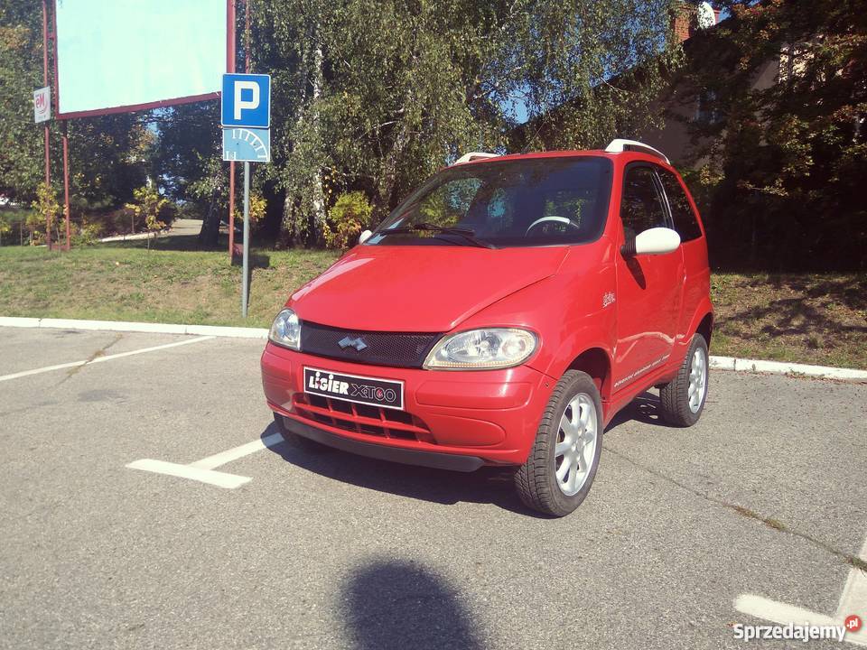 Microcar Axiam Ligier XTOO L6e na dowód kat AM T czujnik parkowania