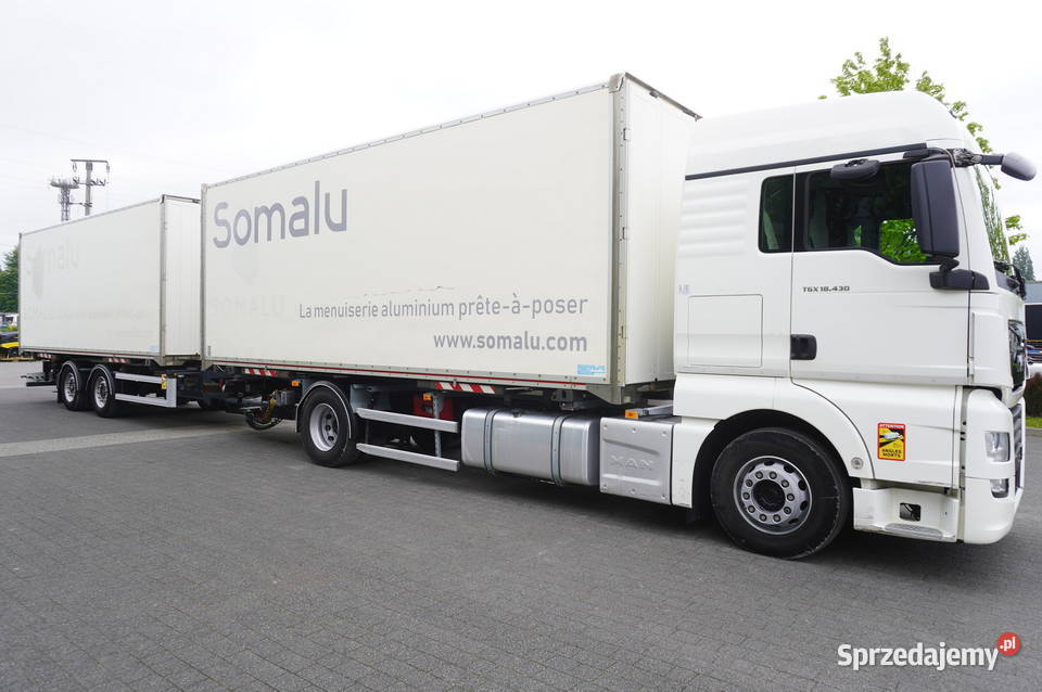 MAN TGX 18430Zestaw Kontener Przyczepa automatyczna Kraków