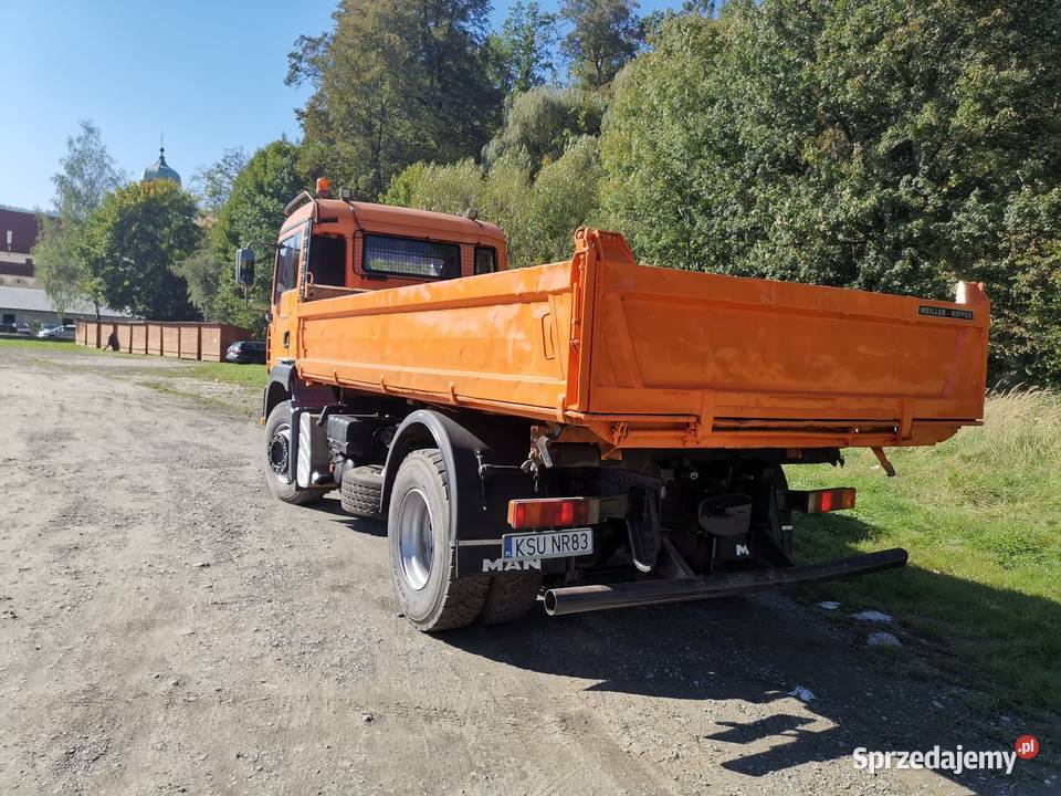 Man tga 18430 wywrotka manualna Sucha Beskidzka