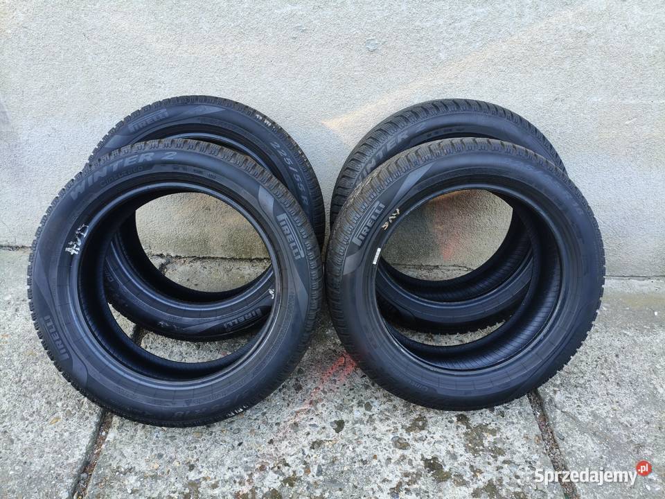 Opony zimowe Pirelli 22555 R18 Samochodowe Łańcut
