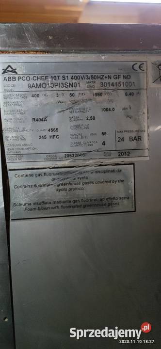 ZAMRAŻARKA SZOKOWA NA 10GN 11 AFINOX PCOCHEF 10T Puck sprzedam