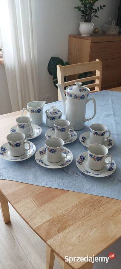 Komplet porcelanowy do mokki sprzedam