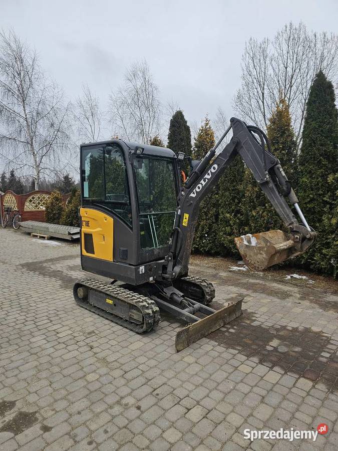 Minikoparka Volvo EC18E 2022 450 mtg rozsuwane Rok produkcji 2022 Częstochowa