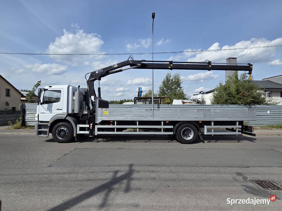 Mercedes AXOR 1824 HDS HIAB 122 Dźwig Żuraw Łańcut