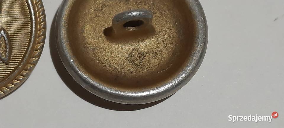 Guziki mundurowe Kriegsmarine 2 k29 Pozostałe Warszawa