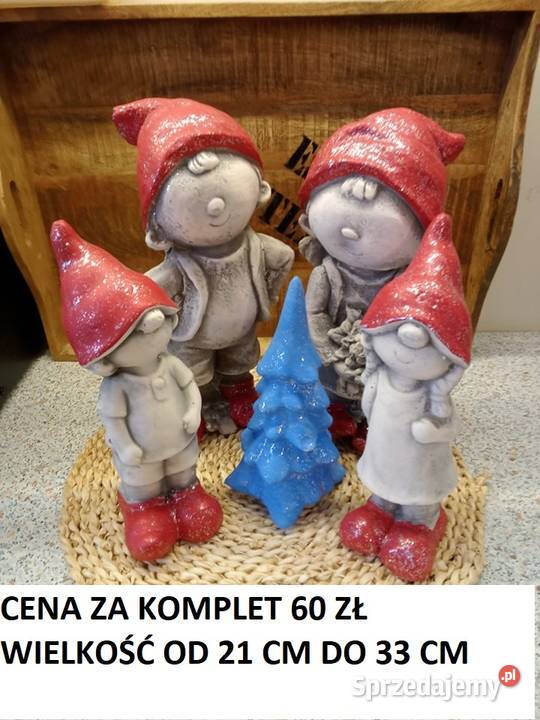 choinka gipsowa choinka z gipsu skrzat Dom i Ogród Wrocław