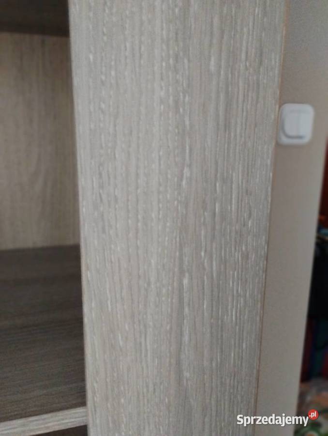 regał na książki z półkami z 5 wnękami dąb latte