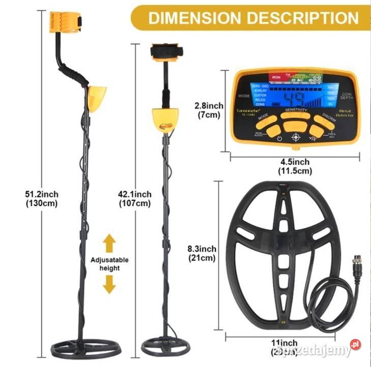 Wykrywacz metali MD6450 Detektor metalu Garrett Dorohusk sprzedam