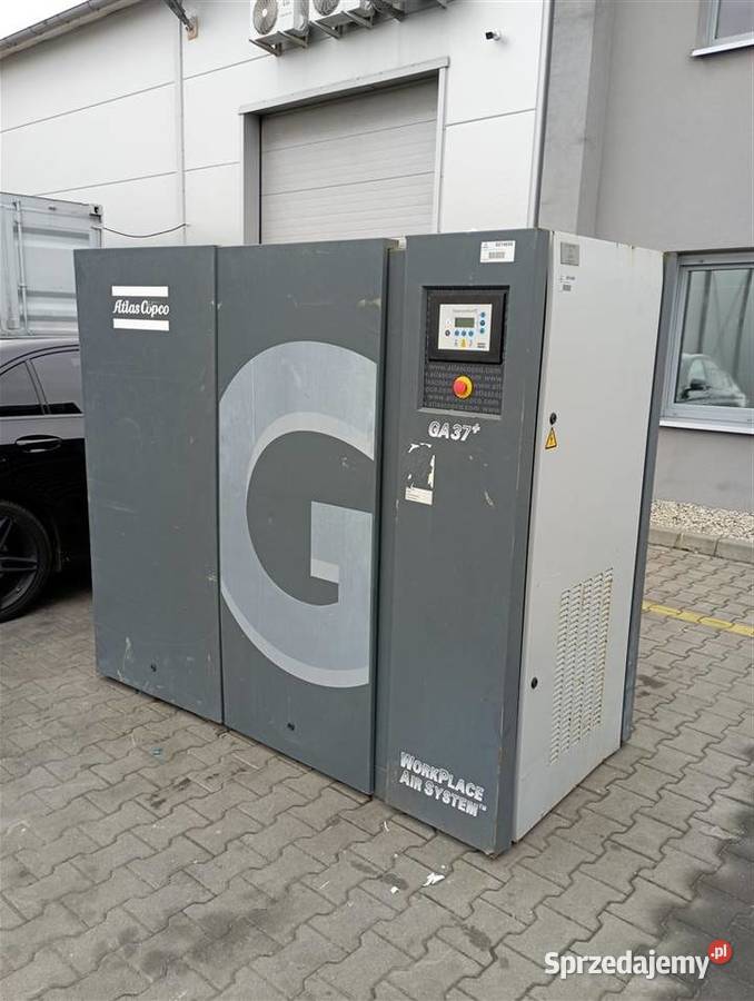 Sprężarka śrubowa ATLAS COPCO GA37 PLUS 37kW Wilków