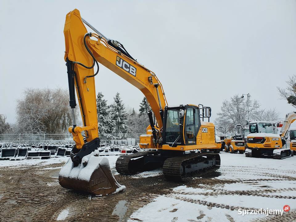 JCB 220X 2020R KOPARKA GĄSIENICOWA JS220 CAT Dodatkowy osprzęt Koparki Krotoszyn sprzedam