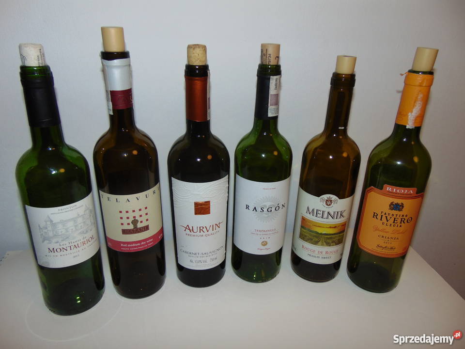butelka butelki na wino 075L Pozostałe lubelskie Lublin