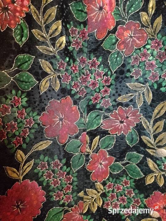 505XL Aksamitna bogato zdobiona kamizelka z Bluzki i koszule Kraków