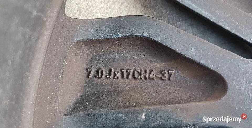 RENAULT CLIO V FELGA 17 ALUMINIOWA 70JX17 4X100 zachodniopomorskie