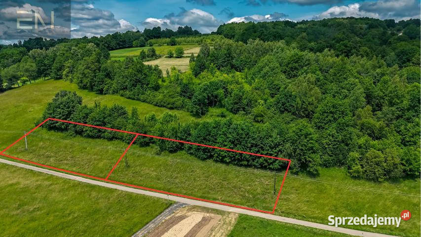 Działka na sprzedaż 1488m2 Wiśniowa 26m podkarpackie