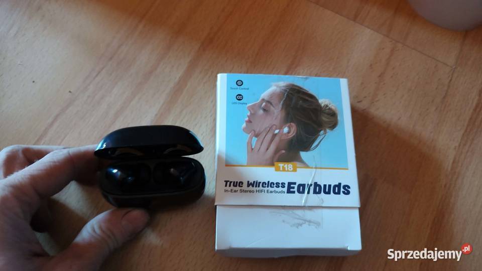 bezprzewodowe słuchawki douszne T18 True Książ Wielkopolski