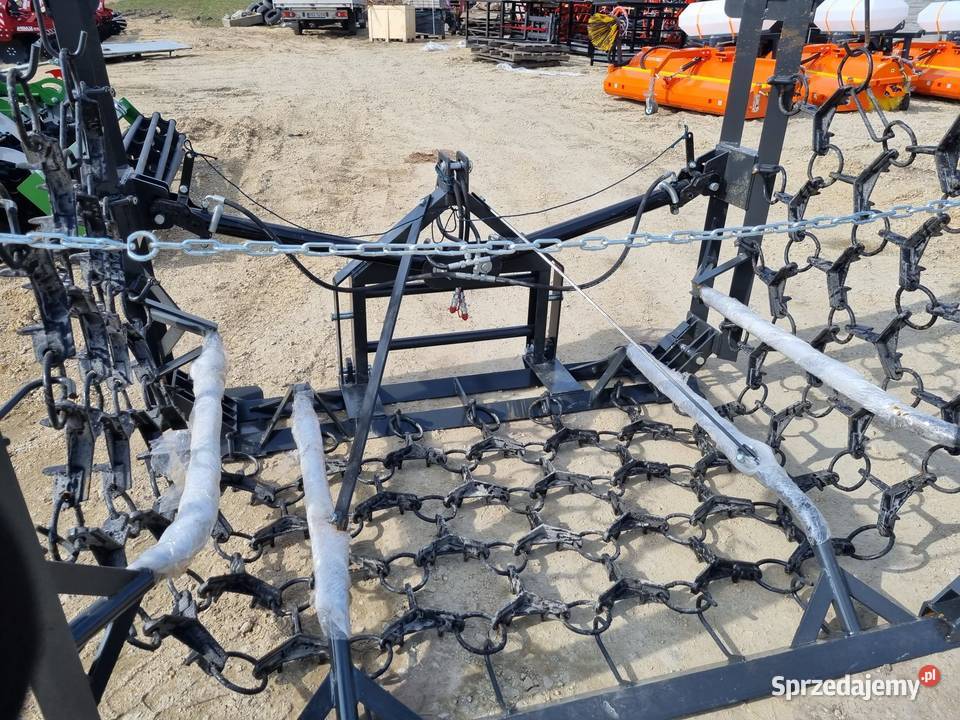 Włóka łąkowo polowa hydrauliczna Metal Technik