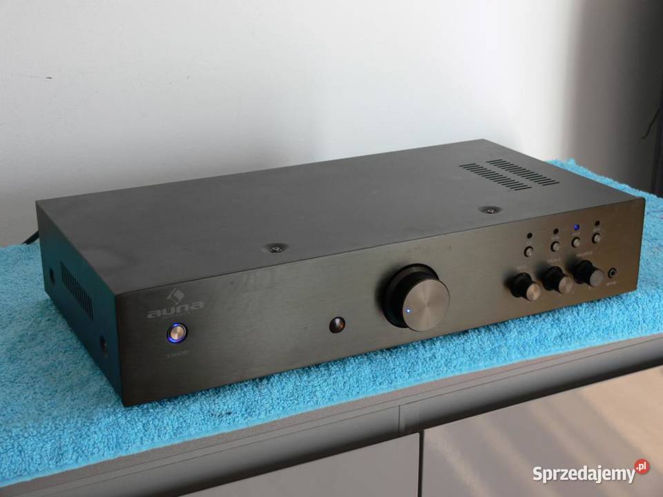 Wzmacniacz AUNA AV2CD508 Stereo 600wat WYSYŁKA Wzmacniacze i pokrewne Jasło sprzedam