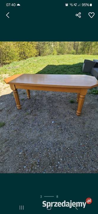 Stół dębowy 225 Pruszcz Gdański