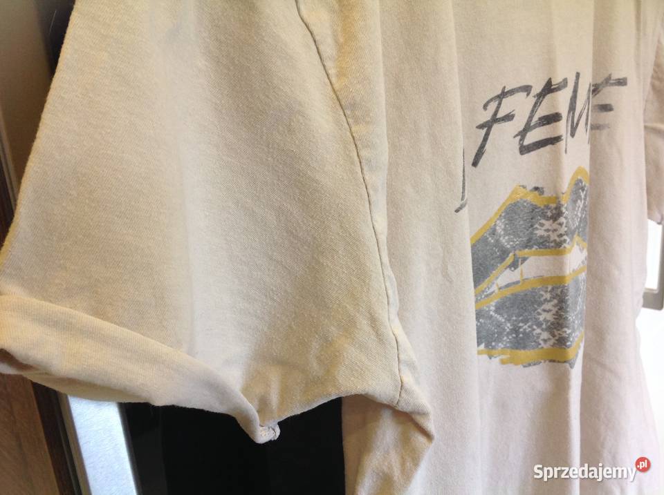 T shirt Koszulka Damska BOOHOO L Beżowa Nowa Sól