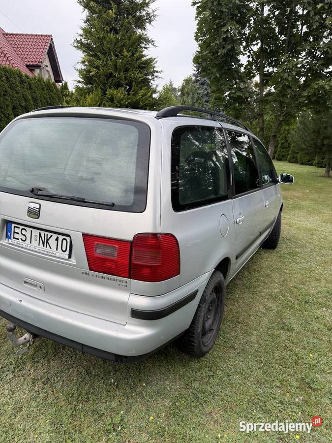 SEAT ALHAMBRA 19 TDI 116 2002 r elektryczne lusterka Pomiary