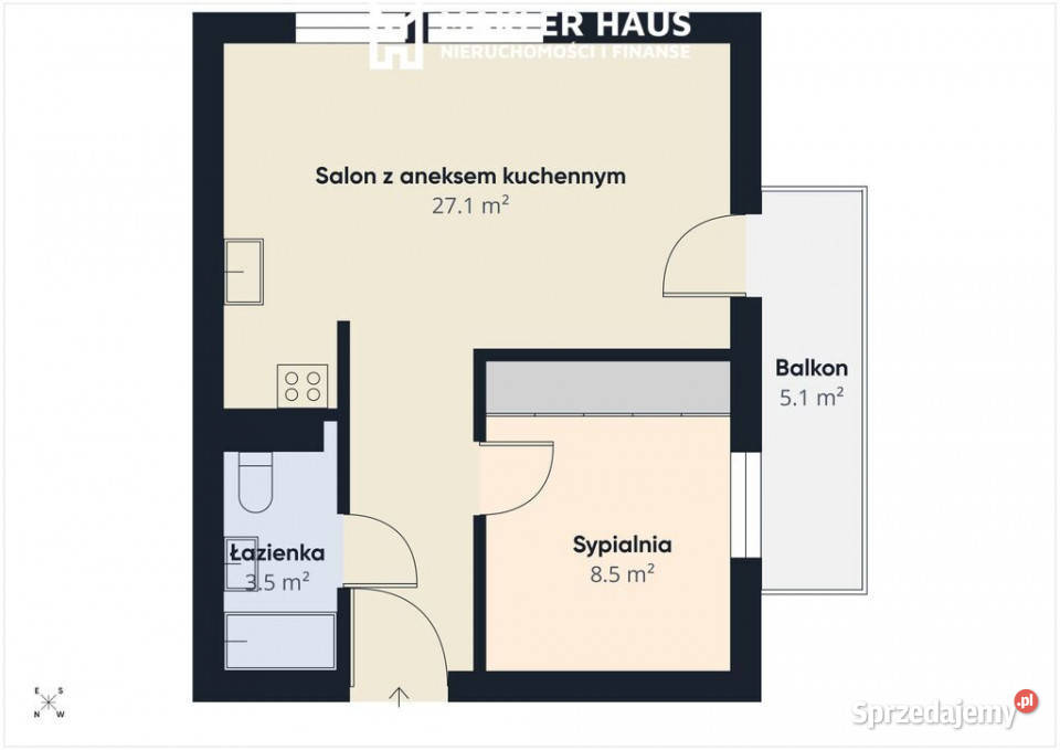Centrum mieszkanie z miejscem parkingowym Sprzedaż warmińsko-mazurskie
