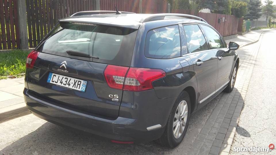 Citroen C5 Tourer 16 eHDI piękny rodzinny ESP małopolskie Kraków sprzedam
