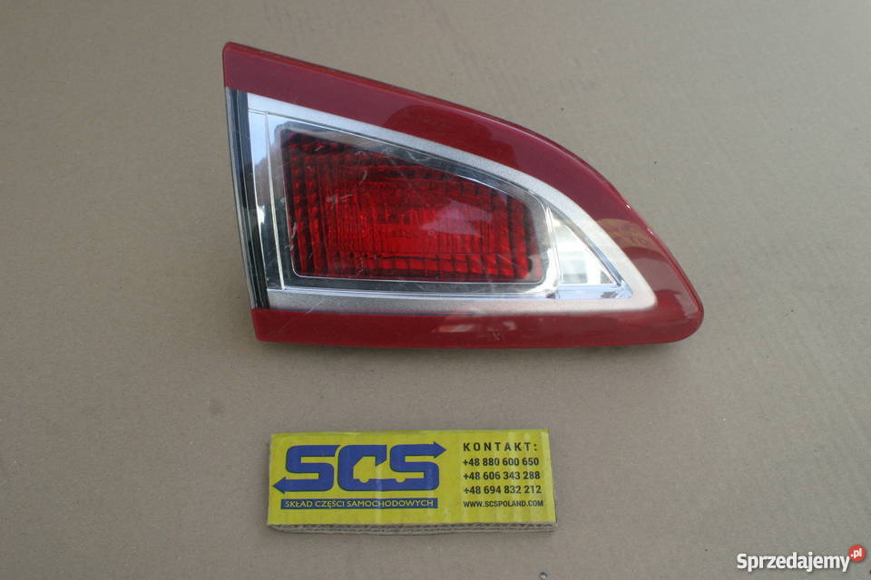 RENAULT SCENIC 3 III LAMPA TYŁ LEWY KLAPA osobowe Bieleń sprzedam