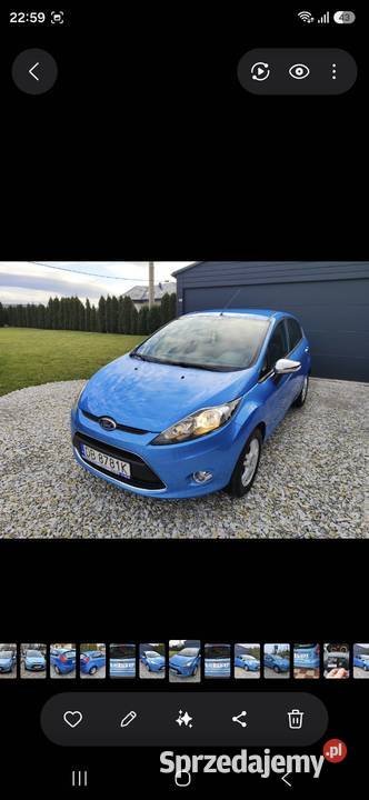 Ford fiesta mk7 2008 125 klima alufelgi 5 drzwi Wałbrzych