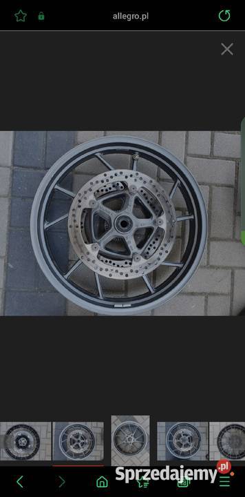 BMW R 1200 GS felga felgi tarcz tarcze ośka tył Nowy Tomyśl