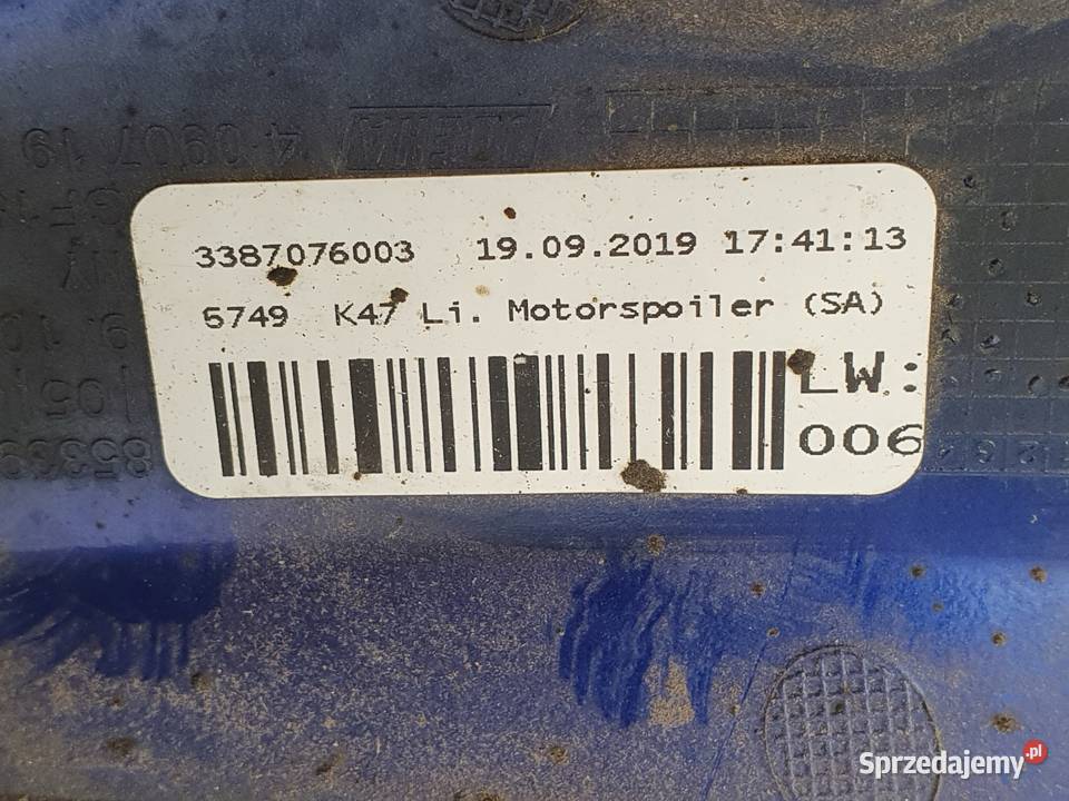 LEWA BOCZNA OWIEWKA Bmw S 1000 R K47 II 1620