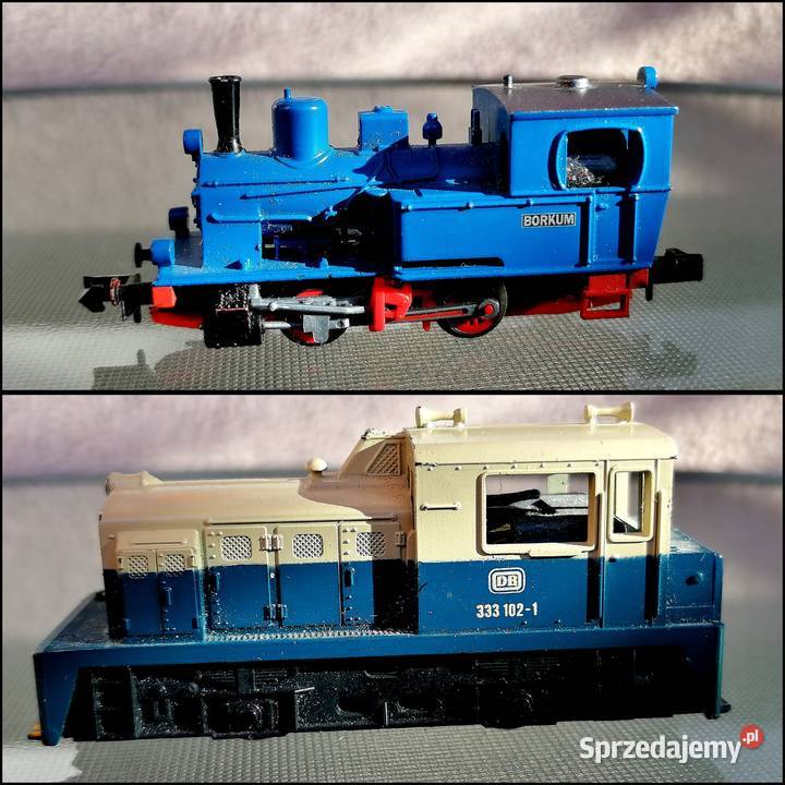 Kolejka lokomotywa skala N dolnośląskie Wrocław