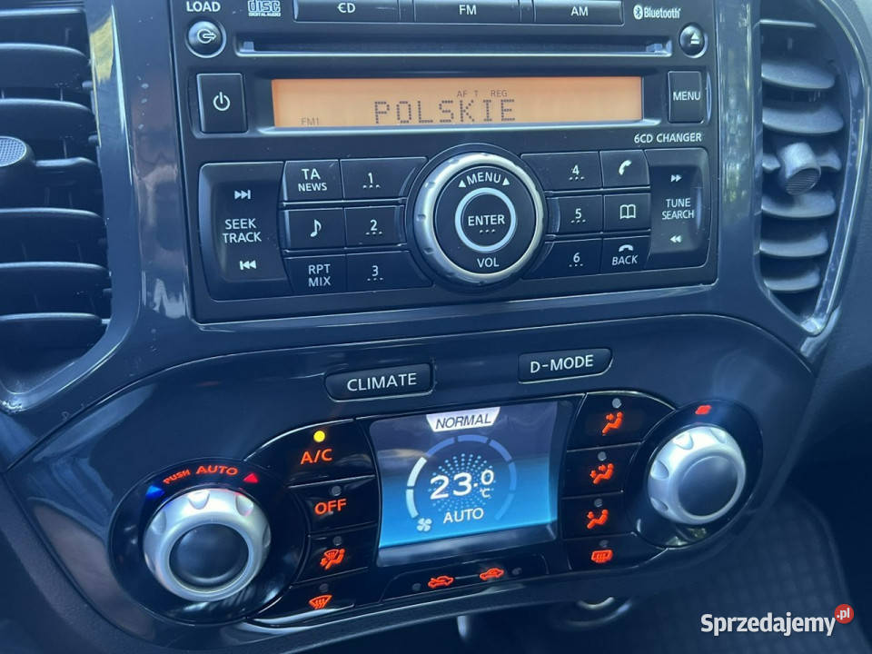 Nissan Juke Nissan Juke Zarejestrowany Benzyna Rok produkcji 2010 Gostyń