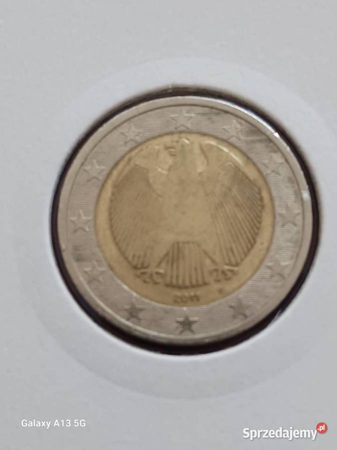 2 Euro Niemcy 2011 r men F Numizmatyka sprzedam