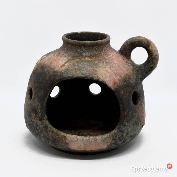 Ceramiczny komin na olejki Ruscha Art Niemcy odcienie brązowego mazowieckie Warszawa sprzedam