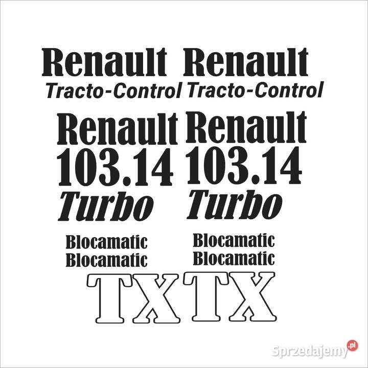 Naklejki Renault 10314 Pleszew